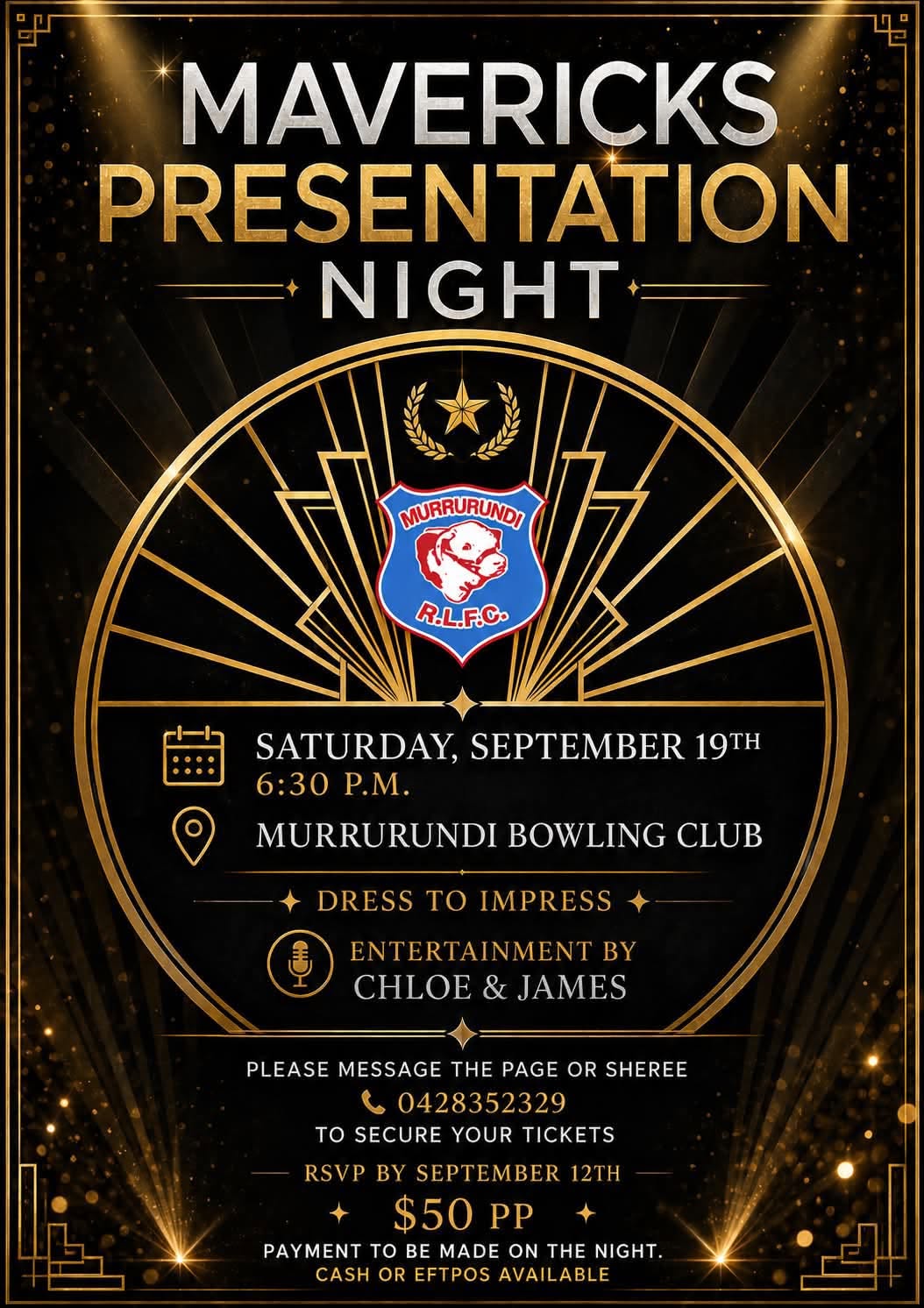 Mavericks Presentation Night